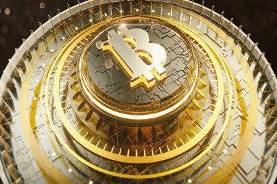 A well-organized mining farm with rows of ASICs dedicated to cryptocurrency mining.